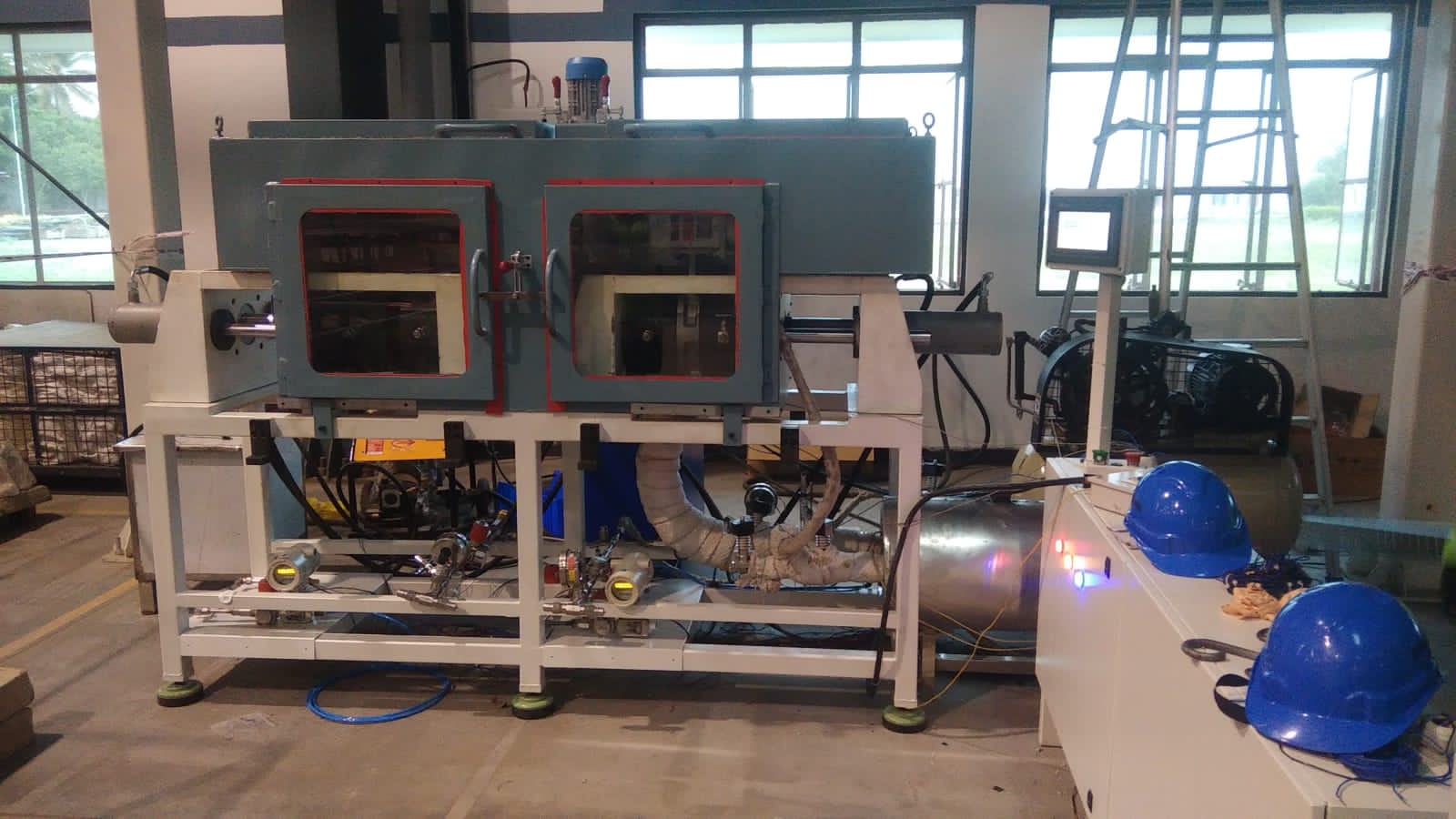 Automated vision-based valve performance testing machine